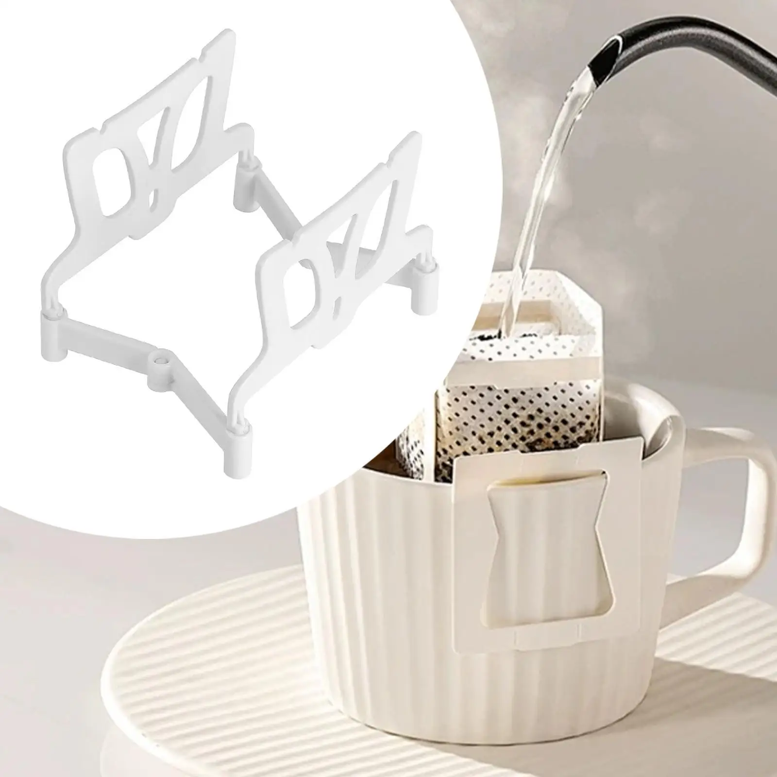 Coffee Filter Holder, Coffee Ear Drip Filter Paper Bag Shelf, Coffee Filter Paper Bag Holder for Restaurant Travel
Coffee Filter Holder, Coffee Ear Drip Filter Paper Bag Shelf, Coffee Filter Paper Bag Holder for Restaurant Travel