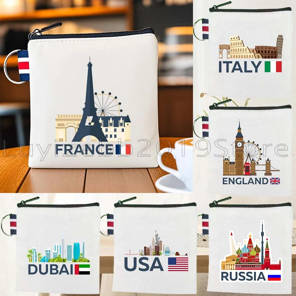 Egypt London Paris Italy Rome India Sydney Moscow UAE Dubai New York Skyline Gifts Canvas Coin Purse Key Case Bag Wallet Pouch
Egypt London Paris Italy Rome India Sydney Moscow UAE Dubai New York Skyline Gifts Canvas Coin Purse Key Case Bag Wallet Pouch