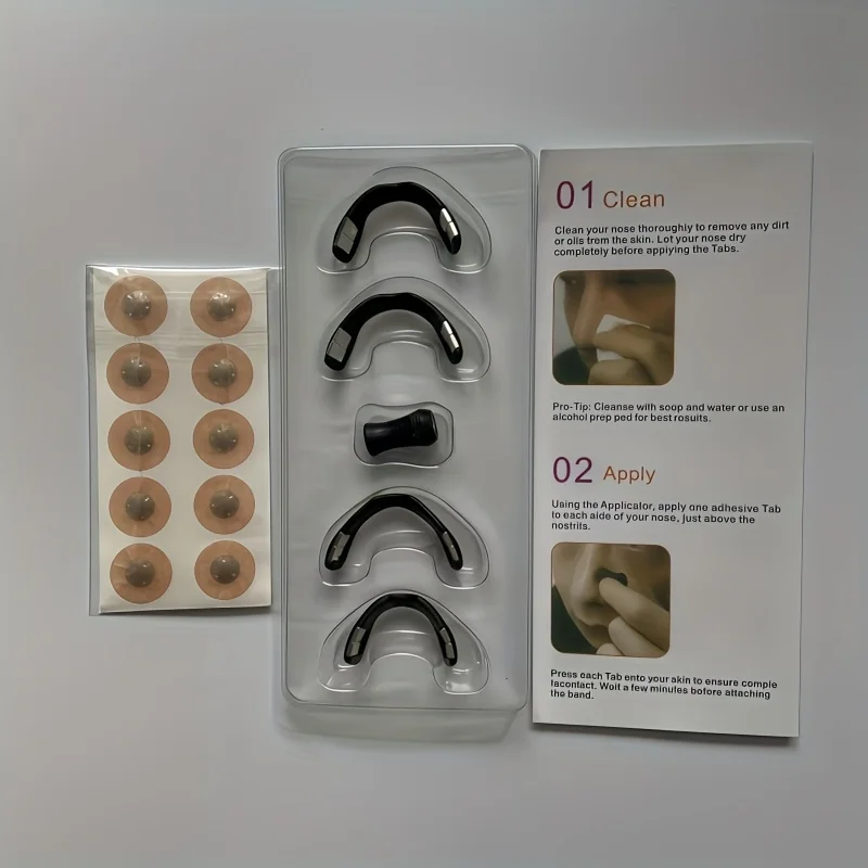 30 Nasal Plug Patches Set with 4 Dilators, Sleep Aid Snoring Relief, Comfortable Non-Powered Breathing Aid, Odorless Sleep & Sno
30 Nasal Plug Patches Set with 4 Dilators, Sleep Aid Snoring Relief, Comfortable Non-Powered Breathing Aid, Odorless Sleep & Sno
