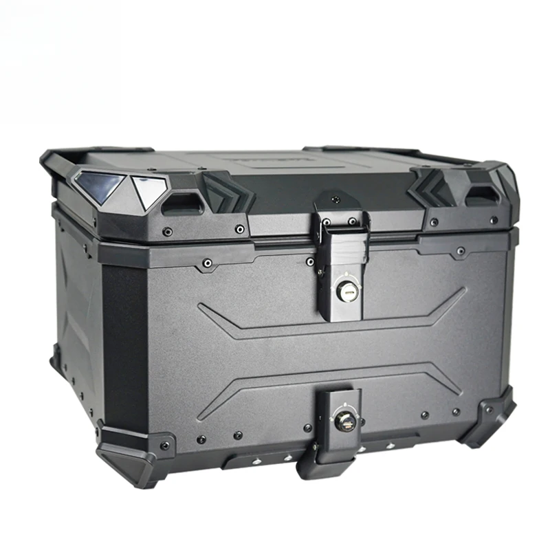 High Quality F2 MOTO 55L Black Aluminum Alloy Motorcycle Tail Box Waterproof Drop Resnt Top Caser Guards Lage Stor Hot Selling
High Quality F2 MOTO 55L Black Aluminum Alloy Motorcycle Tail Box Waterproof Drop Resnt Top Caser Guards Lage Stor Hot Selling