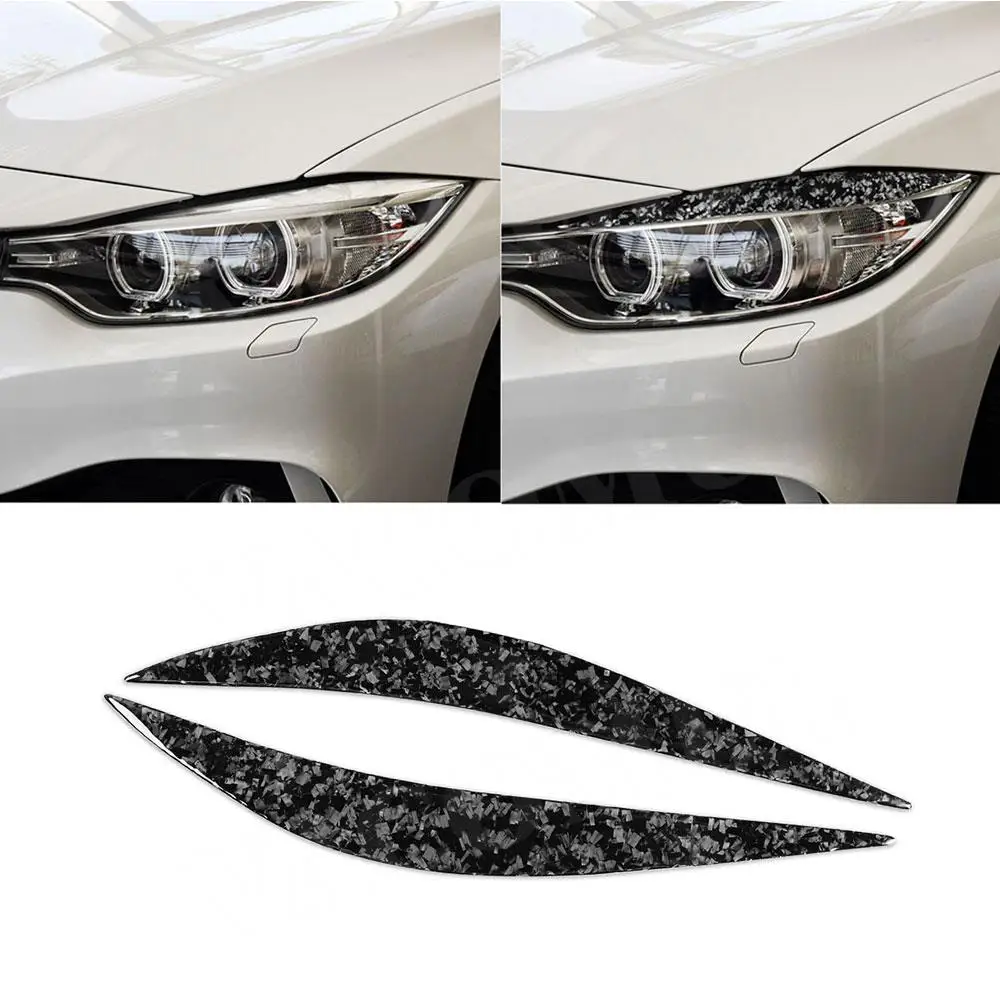 Forged Carbon Front Lamp Eyebrow Headlight Covers for BMW 4 Series F32 F33 F36 F80 M3 F82 F83 M4 2012-2017 Car Lamp Eyelids
Forged Carbon Front Lamp Eyebrow Headlight Covers for BMW 4 Series F32 F33 F36 F80 M3 F82 F83 M4 2012-2017 Car Lamp Eyelids