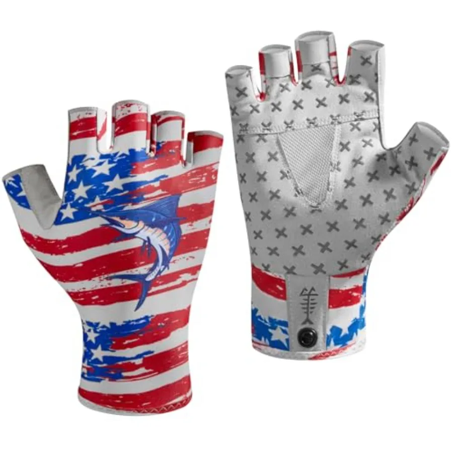 Unisex UPF 50+ Half Finger Sun Gloves Fingerless Breathable UV Protection for Fishing Hiking Kayaking Rowing FG02
Unisex UPF 50+ Half Finger Sun Gloves Fingerless Breathable UV Protection for Fishing Hiking Kayaking Rowing FG02