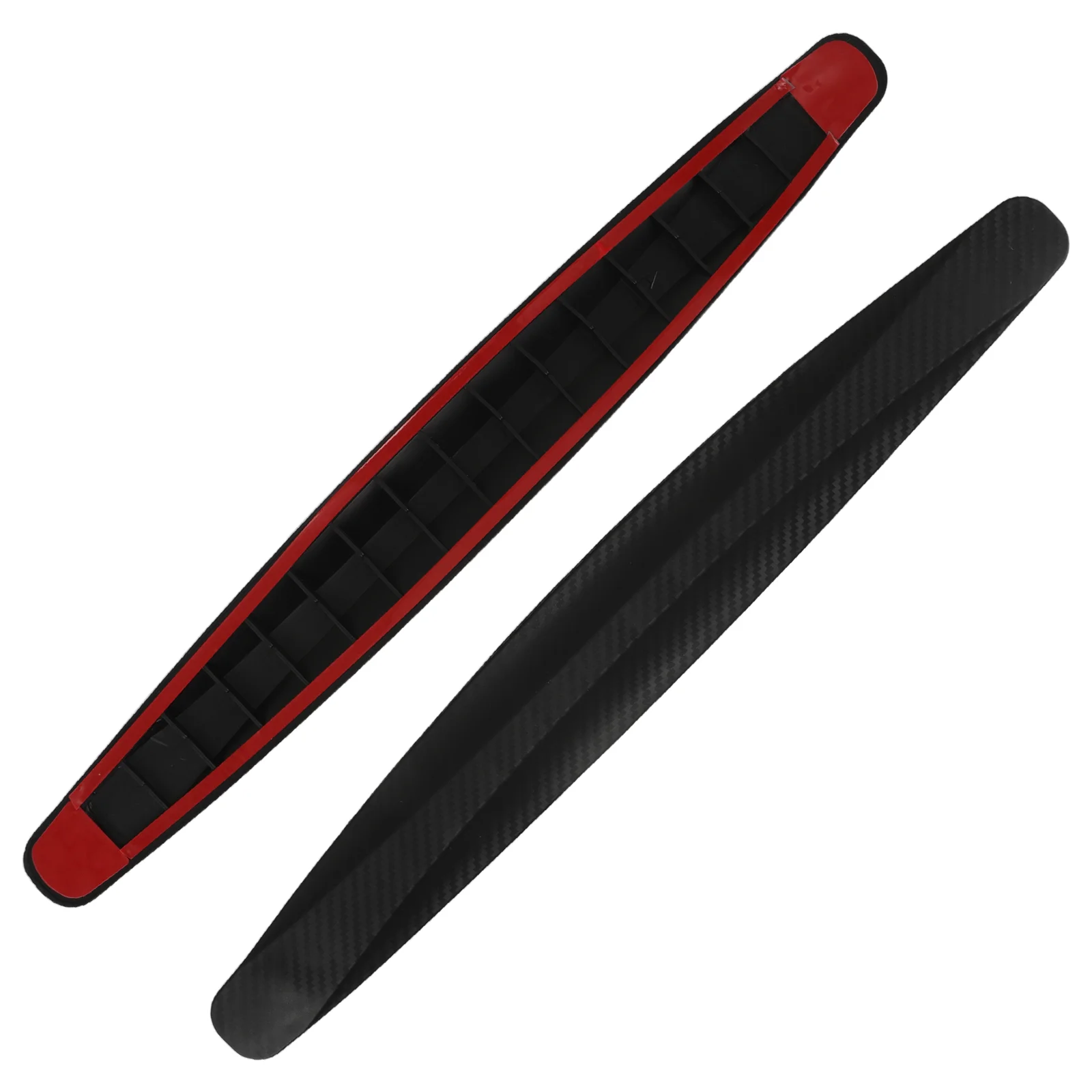 2 Pcs Bumper Anti-collision Strip Patch Guard Rear Protector Anti-scratch Stickers Front Black Protection Strips
2 Pcs Bumper Anti-collision Strip Patch Guard Rear Protector Anti-scratch Stickers Front Black Protection Strips
