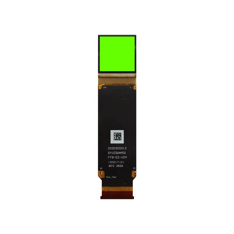 SeeYA SY103WAM10 1,03 дюйма 2560x2560 20000 нит монохромный зеленый микро OLED-дисплей для авиационного шлема HMD HUD
SeeYA SY103WAM10 1,03 дюйма 2560x2560 20000 нит монохромный зеленый микро OLED-дисплей для авиационного шлема HMD HUD
