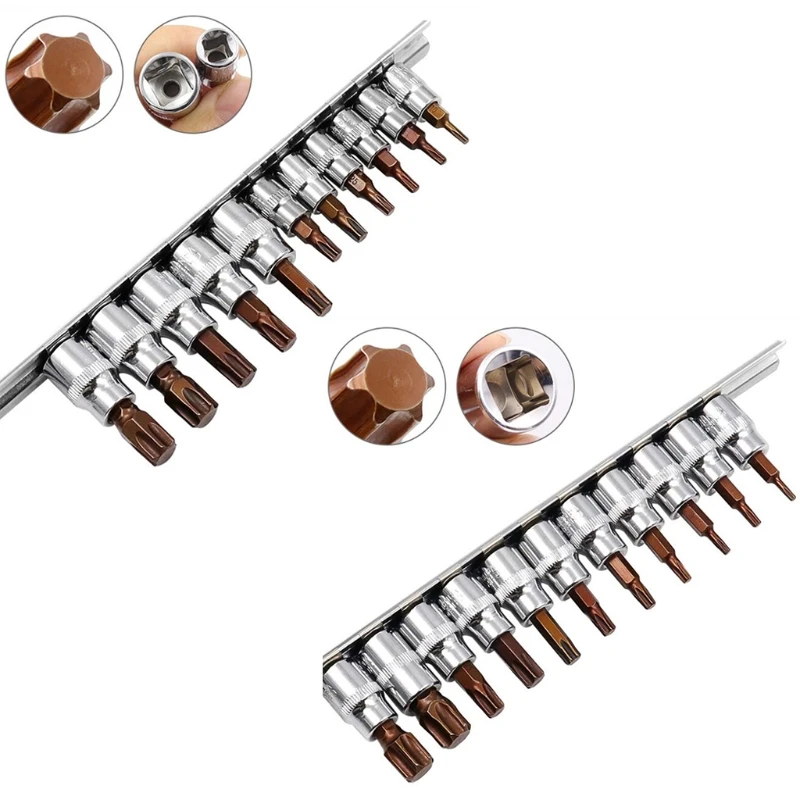 Набор шестигранных бит Torx, шестигранные ключи из хром-ванадиевой стали, гайка, отвертка, сверло, рукав, набор инструментов,
Набор шестигранных бит Torx, шестигранные ключи из хром-ванадиевой стали, гайка, отвертка, сверло, рукав, набор инструментов,