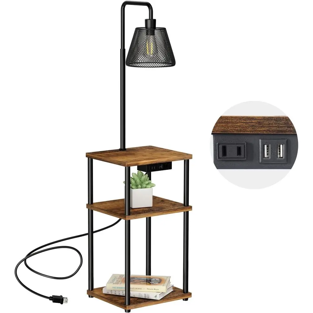 Торшер со столиком, торшер с полками, прикроватный столик с USB-портом для зарядки и розеткой, современная прикроватная тумбочка
Торшер со столиком, торшер с полками, прикроватный столик с USB-портом для зарядки и розеткой, современная прикроватная тумбочка