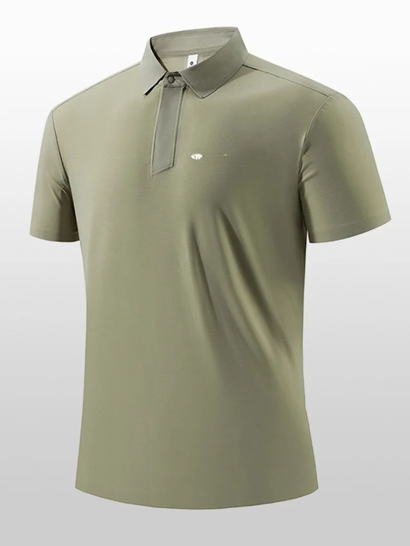 Ice Silk Short Sleeve Shirt Men's Casual Thin Business Outdoor T-Shirt Quick Dry Seamless Lightweight Fashionable Tee
Ice Silk Short Sleeve Shirt Men's Casual Thin Business Outdoor T-Shirt Quick Dry Seamless Lightweight Fashionable Tee