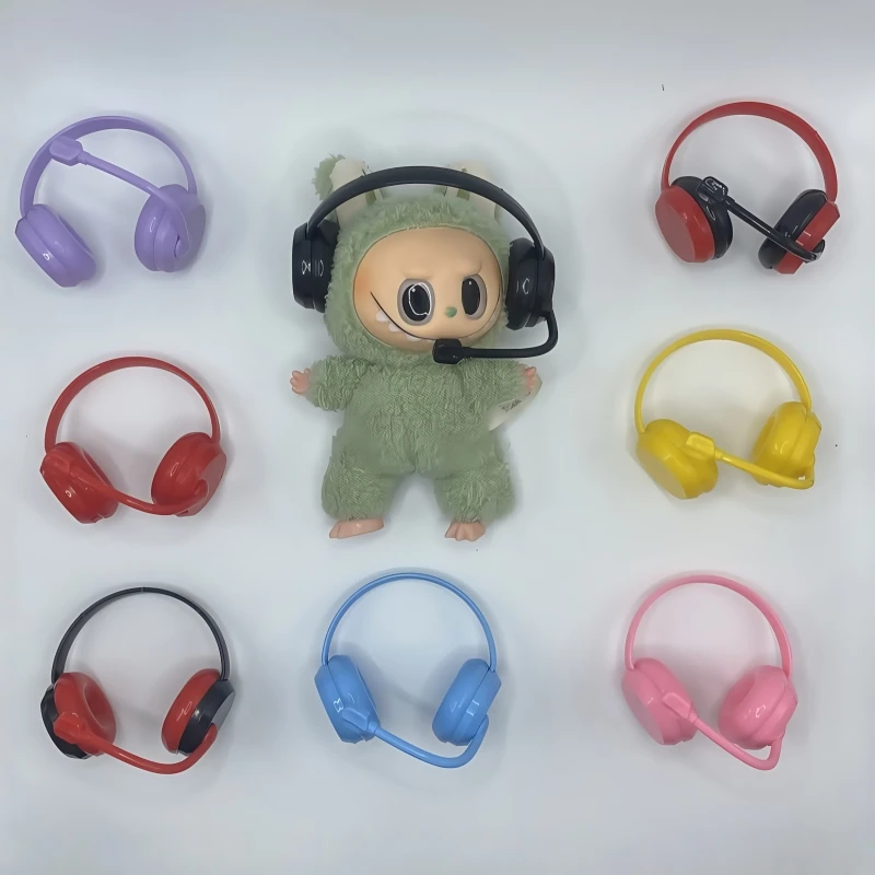 17 см модные наушники Labubu для V1 V2 V3 Labubu, плюшевая кукла, нарядные гарнитуры, аксессуары, мини-микрофон, наушники, игрушка в подарок
17 см модные наушники Labubu для V1 V2 V3 Labubu, плюшевая кукла, нарядные гарнитуры, аксессуары, мини-микрофон, наушники, игрушка в подарок