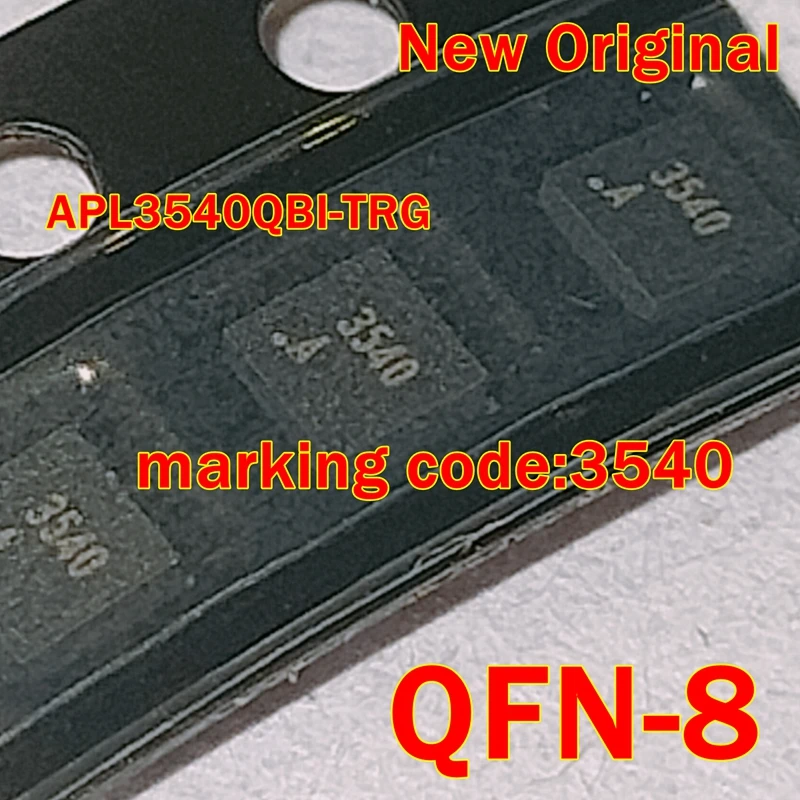 APL3540QBI-TRG APL3540 New Original QFN-8 marking code:3540 High-Side Power Distribution Controller
APL3540QBI-TRG APL3540 New Original QFN-8 marking code:3540 High-Side Power Distribution Controller
