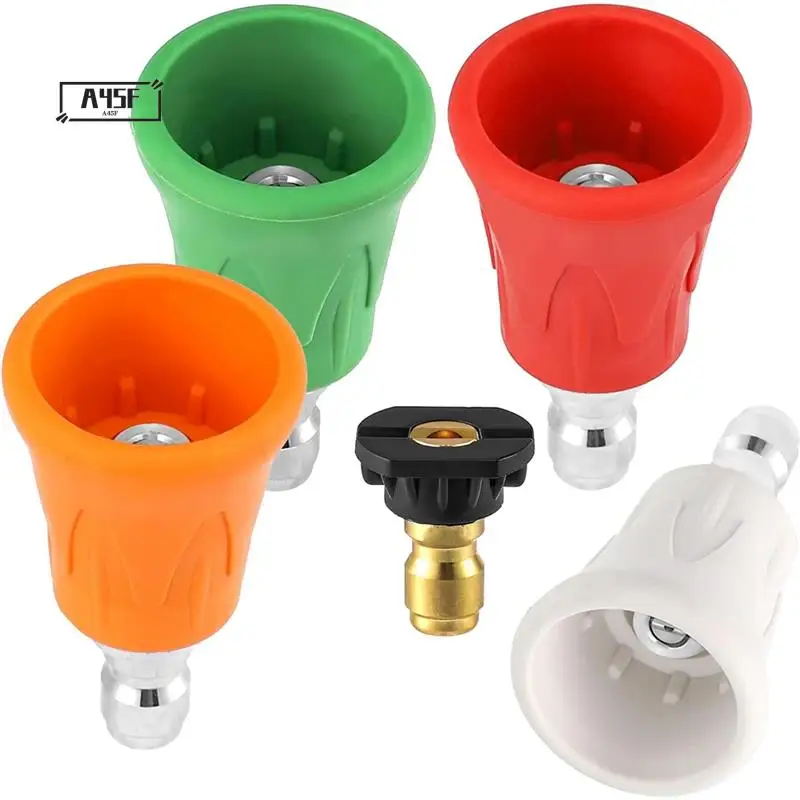 A45F-Pressure Washer Nozzle Guard,High Power Washer Nozzle Tips,5Pcs Pressure Washing Nozzle Holder With 1/4In Quick Connect
A45F-Pressure Washer Nozzle Guard,High Power Washer Nozzle Tips,5Pcs Pressure Washing Nozzle Holder With 1/4In Quick Connect