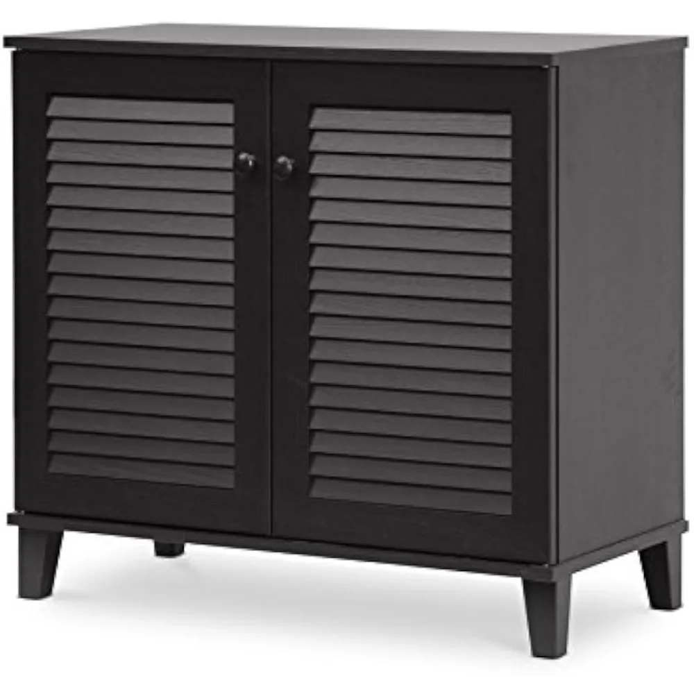 FP-01LV Espresso Studio Coolidge Shoe-Storage Cabinet - Stylish and Functional Shoe Organizer 14.5"L x 29.625"W x 27.5"H
FP-01LV Espresso Studio Coolidge Shoe-Storage Cabinet - Stylish and Functional Shoe Organizer 14.5"L x 29.625"W x 27.5"H