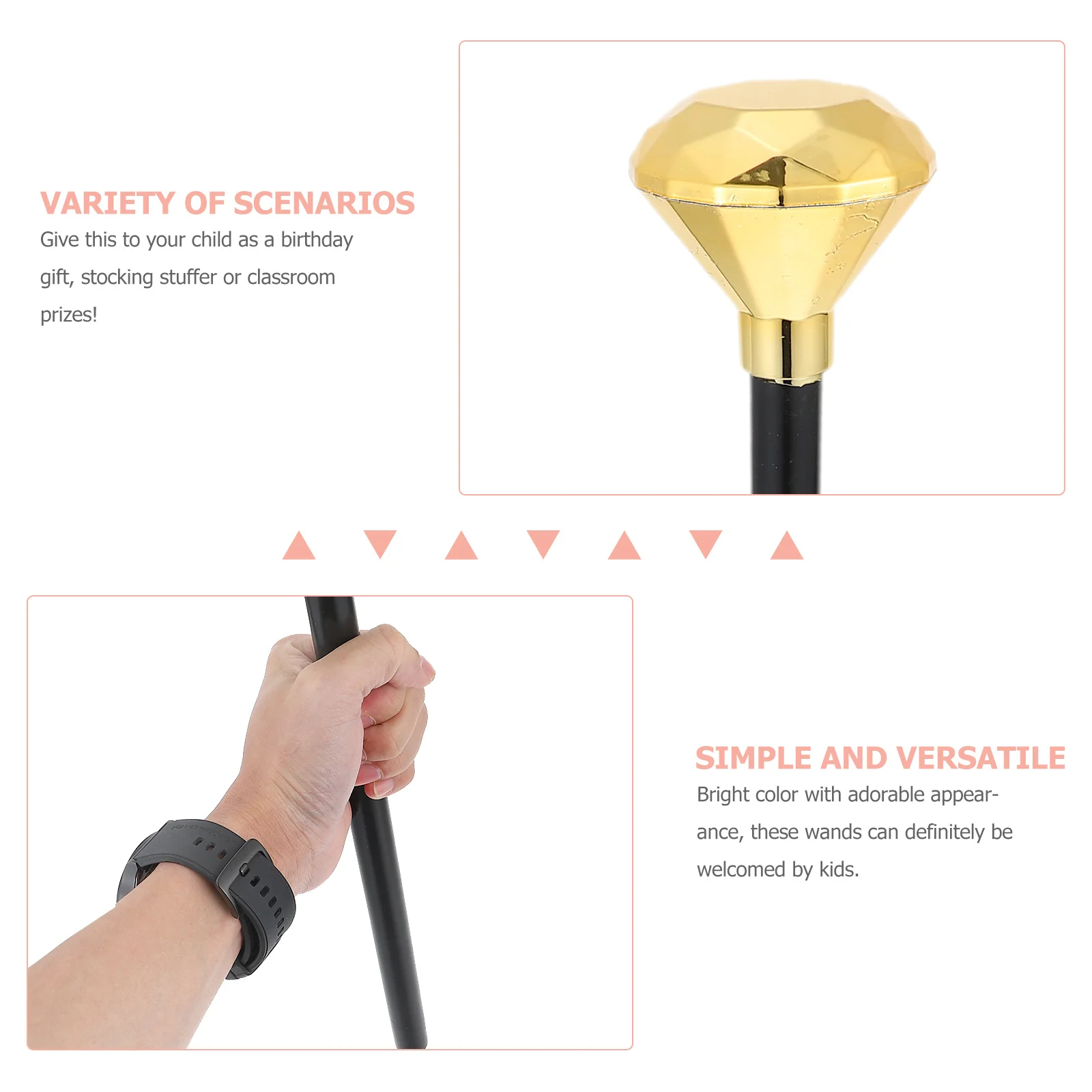 Play Scepter Stick Halloween Props Scepter for Pretend 
Play Scepter Stick Halloween Props Scepter for Pretend