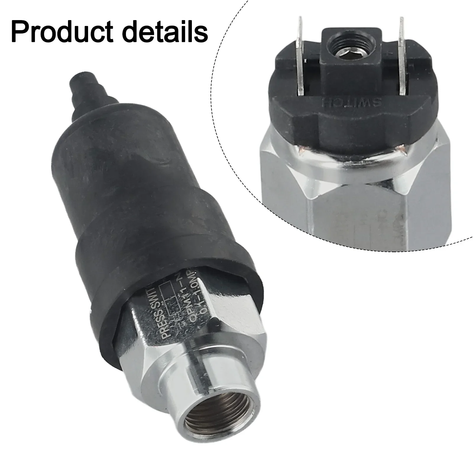 Pneumatic Air Pressure Control Device with External Thread Installation Perfect for Hydraulics and Compressors
Pneumatic Air Pressure Control Device with External Thread Installation Perfect for Hydraulics and Compressors