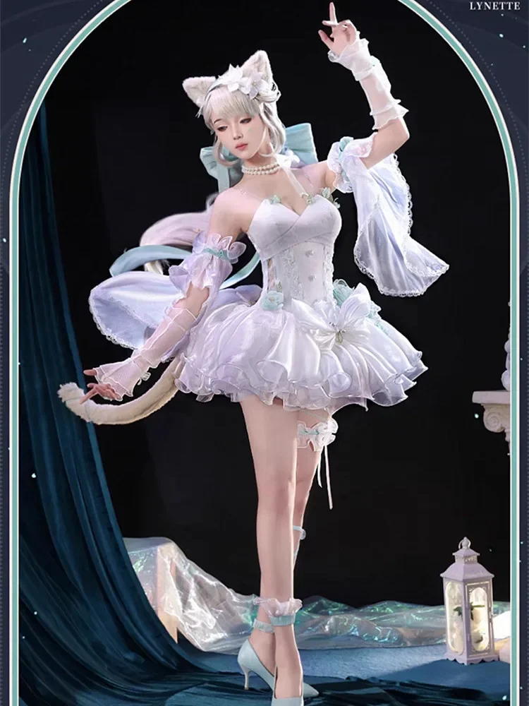 Game Genshin Impact Cosplay Costume Lynette High Quality Sexy Dress Anime Women Girls Role Play Clothing Sizes S-L 2024 New
Game Genshin Impact Cosplay Costume Lynette High Quality Sexy Dress Anime Women Girls Role Play Clothing Sizes S-L 2024 New
