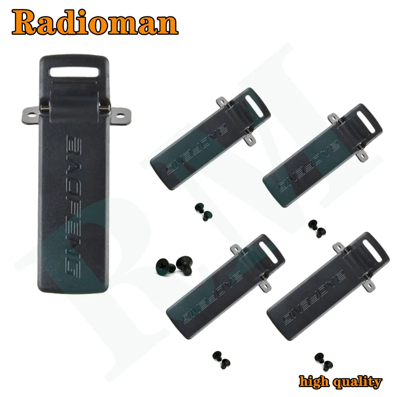 Original Belt Clip For Baofeng UV-5R UV-5A UV-5RE Series Two-Way Radios Walkie Talkie + Screws and One Screwdriver
Original Belt Clip For Baofeng UV-5R UV-5A UV-5RE Series Two-Way Radios Walkie Talkie + Screws and One Screwdriver