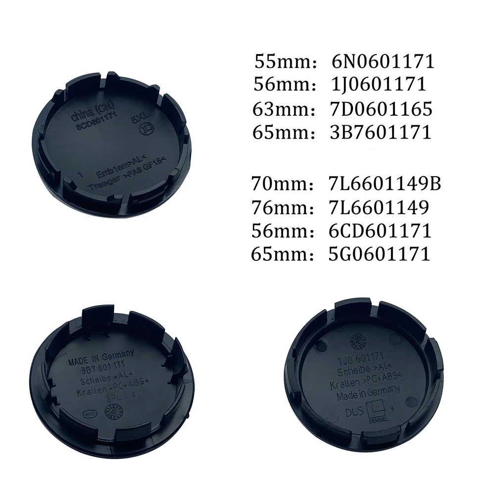 4pcs Wheel Center Hub Caps 56mm 65mm 70mm 76mm wheel cover For Golf 4 5 6 7 Passat B5 B6 B7 Polo GTI vw Touran CC accessories
4pcs Wheel Center Hub Caps 56mm 65mm 70mm 76mm wheel cover For Golf 4 5 6 7 Passat B5 B6 B7 Polo GTI vw Touran CC accessories