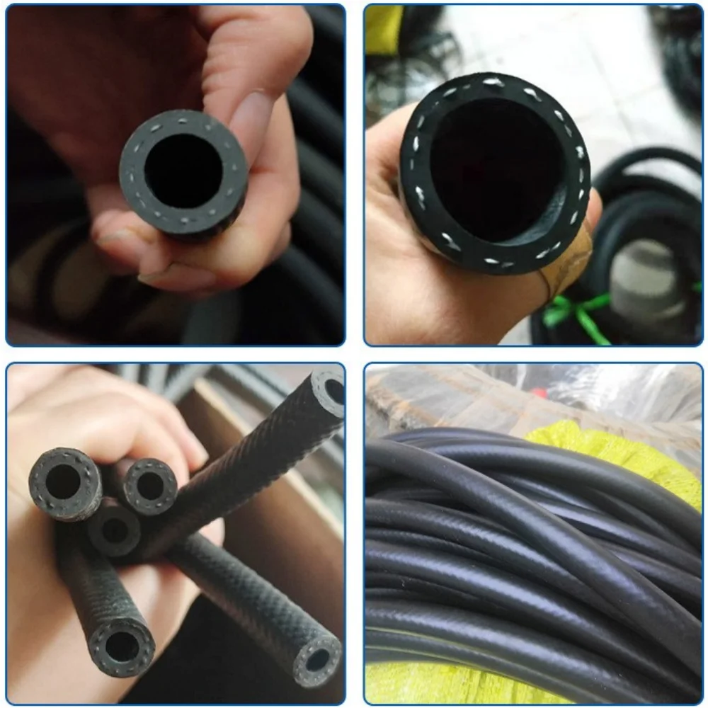 ID 3~32mm1M Black NBR Smooth Nitrile Rubber Hose For Automotive and Motorcycle Machinery Hose Flexible High Pressure Fuel Hoses
ID 3~32mm1M Black NBR Smooth Nitrile Rubber Hose For Automotive and Motorcycle Machinery Hose Flexible High Pressure Fuel Hoses