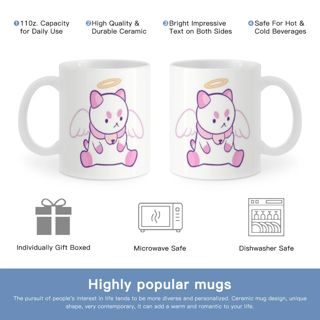Bee And Puppycat Anime Free shipping Ceramic Cup Coffee Oatmeal Breakfast Cup Creative Personality Mug
Bee And Puppycat Anime Free shipping Ceramic Cup Coffee Oatmeal Breakfast Cup Creative Personality Mug