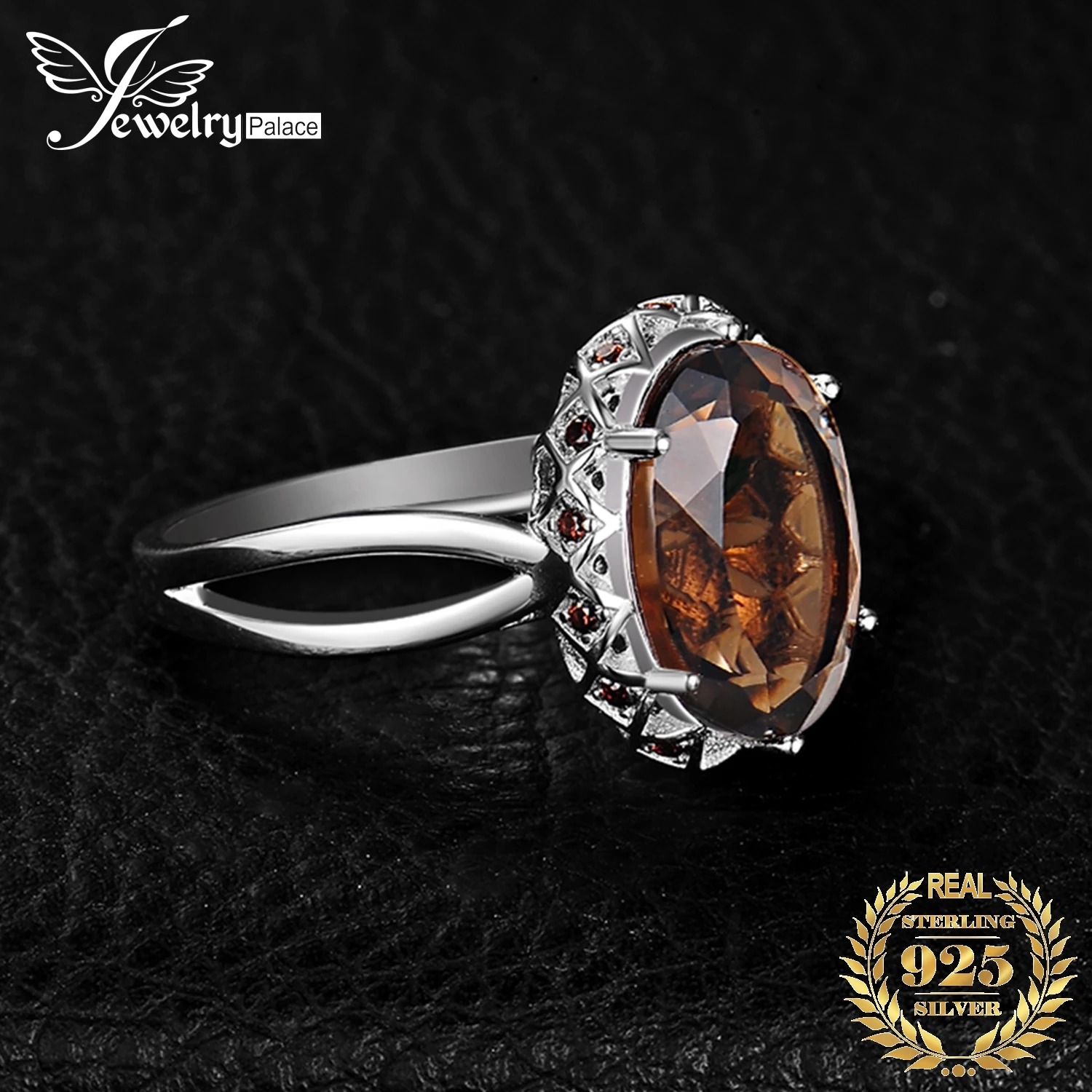 Корабль JewelryPalace из США, 5,7 карата, натуральный овальный дымчатый кварц, стерлинговое серебро 925 пробы, коктейльные кольца с драгоценными камнями для женщин
Корабль JewelryPalace из США, 5,7 карата, натуральный овальный дымчатый кварц, стерлинговое серебро 925 пробы, коктейльные кольца с драгоценными камнями для женщин