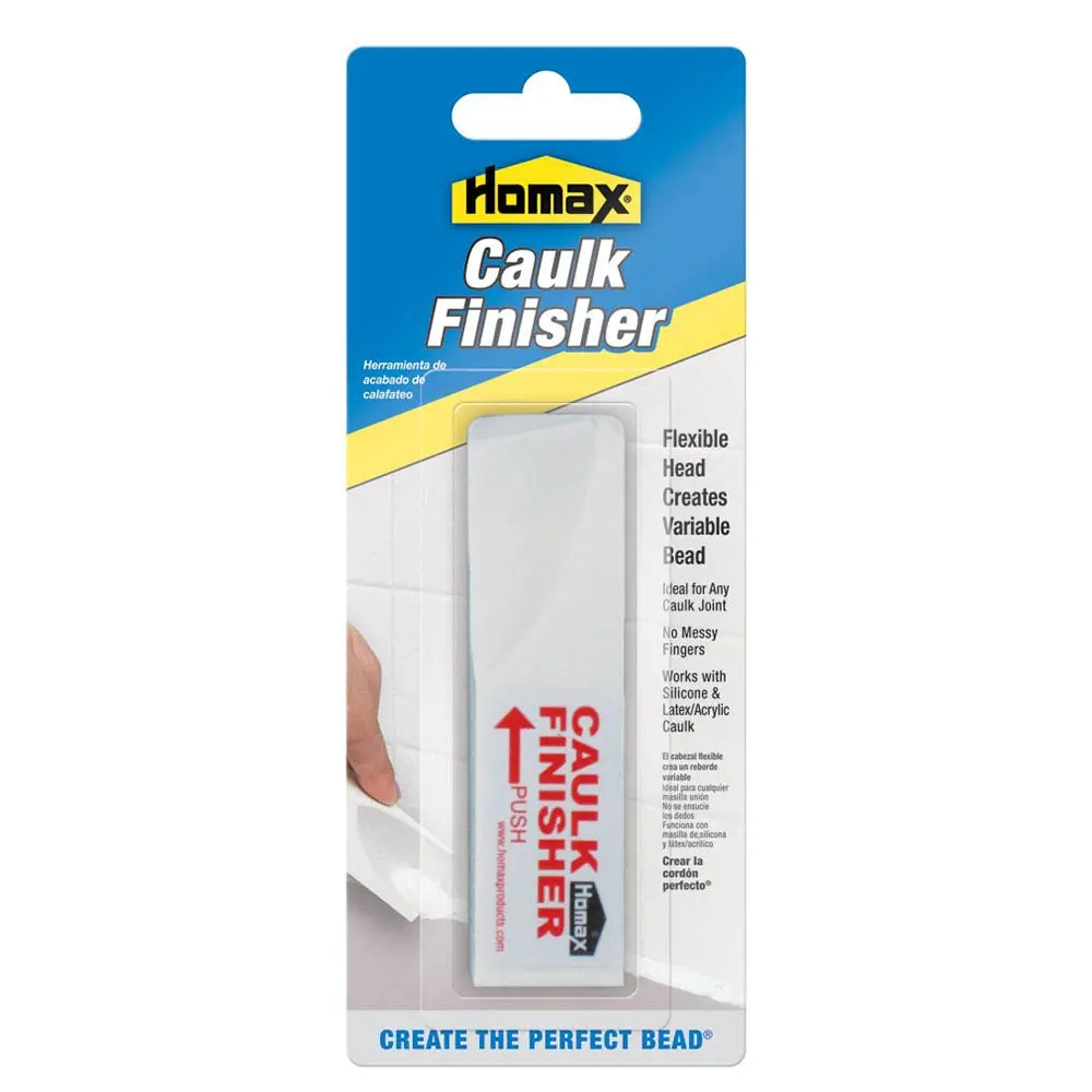 Caulk Finishing Tool for Smooth Bead, Silicone Sealer Applicator, Remove Excess Caulk, Reusable Caulking Tool for Bathroom Kitchen
Caulk Finishing Tool for Smooth Bead, Silicone Sealer Applicator, Remove Excess Caulk, Reusable Caulking Tool for Bathroom Kitchen