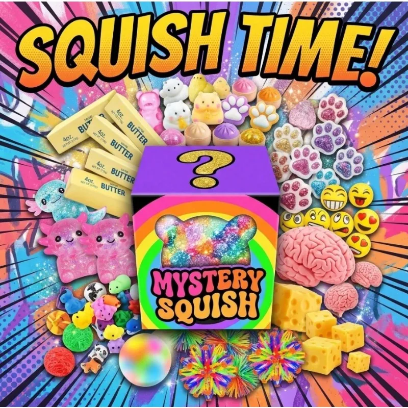 Lightweight Squishy Blind Box – 3 Independent Random Pulls (Min. 2 Items Guaranteed) Relax Toy Set
Lightweight Squishy Blind Box – 3 Independent Random Pulls (Min. 2 Items Guaranteed) Relax Toy Set