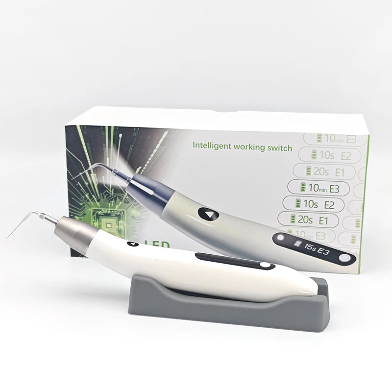 Стоматологический эндодонтический активатор с LED-подсветкой, беспроводной ирригатор, ультразвуковой инструмент для ирригации, для чистки корневых каналов в стоматологии
Стоматологический эндодонтический активатор с LED-подсветкой, беспроводной ирригатор, ультразвуковой инструмент для ирригации, для чистки корневых каналов в стоматологии