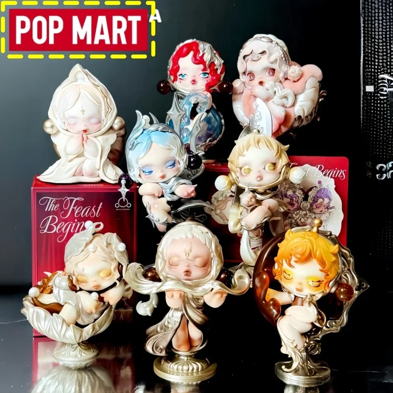 Подлинная серия Popmart Skullpanda The Feast Begins, слепая коробка, милые стильные аниме-фигурки, украшения, идеальные рождественские подарки для девочек
Подлинная серия Popmart Skullpanda The Feast Begins, слепая коробка, милые стильные аниме-фигурки, украшения, идеальные рождественские подарки для девочек