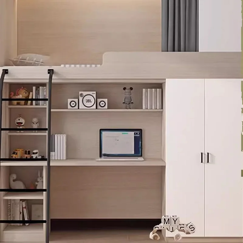 Double Bed Under Table Combination High Low Bed Multifunctional Student Staff Apartment with Wardrobe Bed
Double Bed Under Table Combination High Low Bed Multifunctional Student Staff Apartment with Wardrobe Bed
