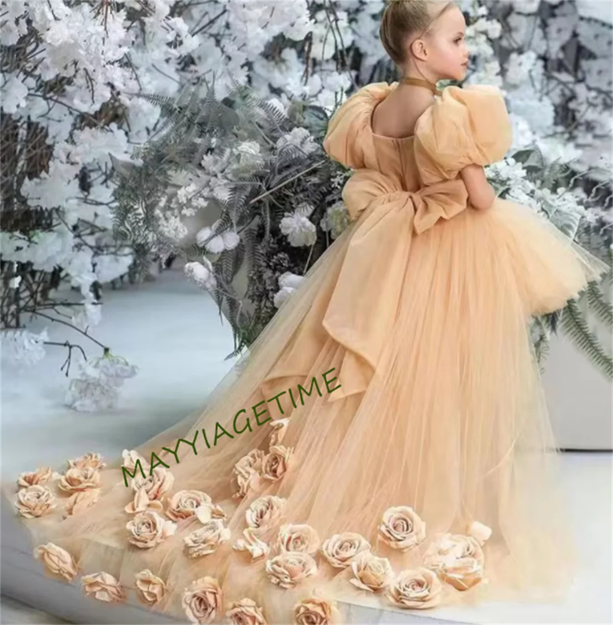 Cust2-14Years Trailer Flower Girl Dresses 2023 Simple Lace Pretty Dress For Wedding Pageant Ball Gowns Applique Elegant Party Dr
Cust2-14Years Trailer Flower Girl Dresses 2023 Simple Lace Pretty Dress For Wedding Pageant Ball Gowns Applique Elegant Party Dr