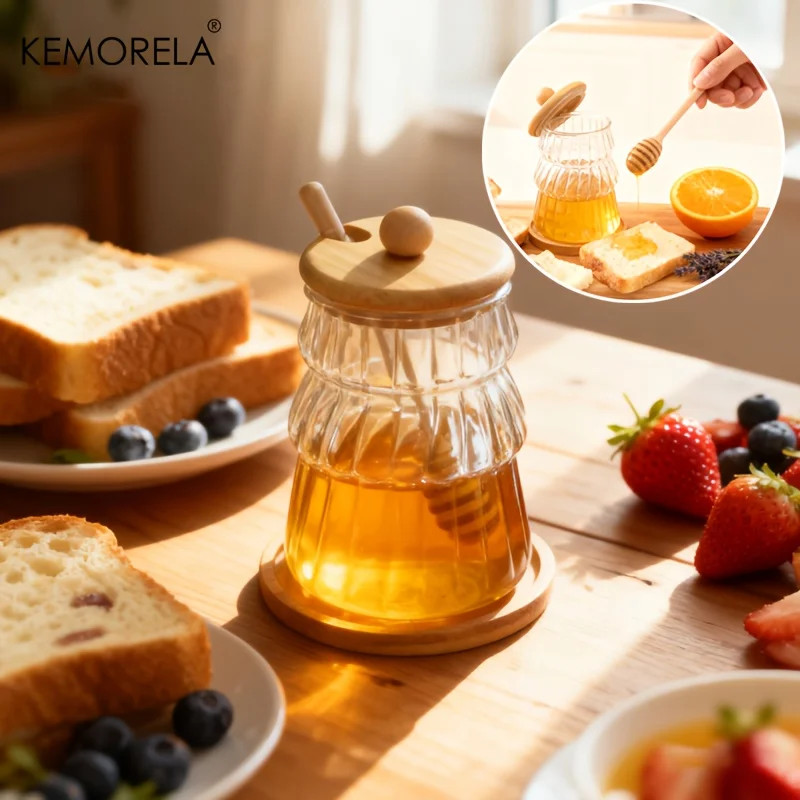 KEMORELA Набор банок для меда из 1/2 предметов с деревянной палочкой и крышкой, стеклянная чашка, контейнер для меда, подходит для хранения сиропа на кухне и дома
KEMORELA Набор банок для меда из 1/2 предметов с деревянной палочкой и крышкой, стеклянная чашка, контейнер для меда, подходит для хранения сиропа на кухне и дома