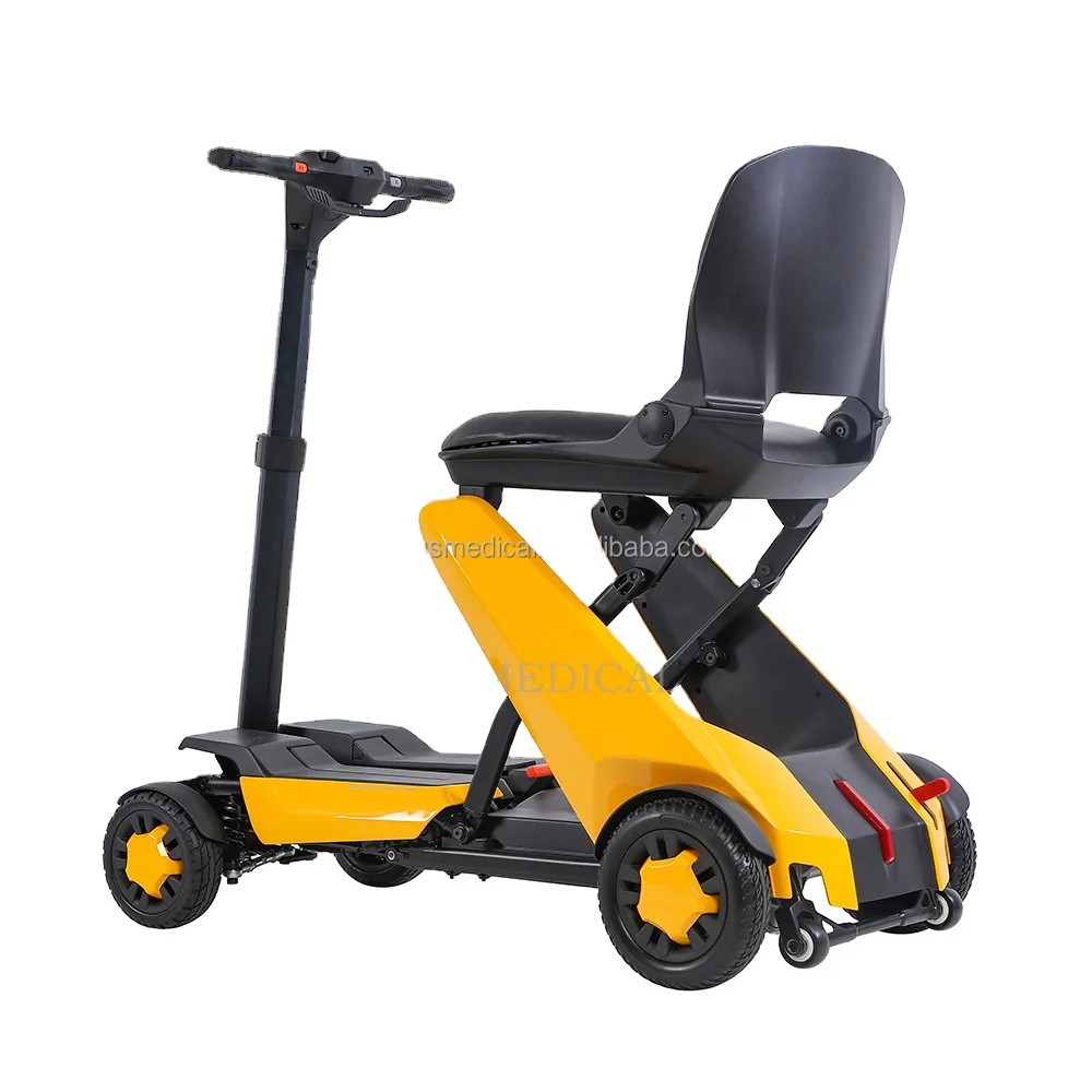 Aluminum Alloy One Click Remote Fully Automatic Folding Handicapped Scooter Foldable For Disabled Elderly Electric Scooter
Aluminum Alloy One Click Remote Fully Automatic Folding Handicapped Scooter Foldable For Disabled Elderly Electric Scooter