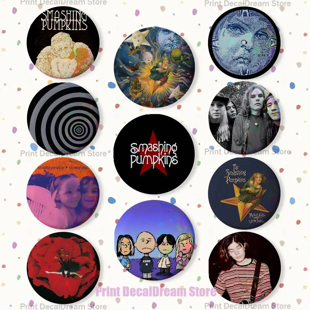 S-Smashing Pumpkins Band Brooches for Backpack Accessories 25mm,32mm,48mm,58mm,75mm Round Enamel Pins Cartoon Badge
S-Smashing Pumpkins Band Brooches for Backpack Accessories 25mm,32mm,48mm,58mm,75mm Round Enamel Pins Cartoon Badge
