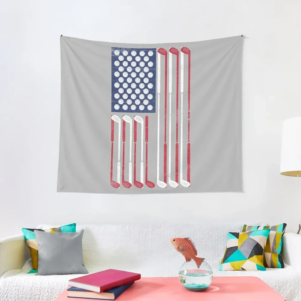 Vintage Flag US Flag Made of Golf Balls + Clubs Cool Golf Tapestry Decorative Wall Mural Room Decore Aesthetic Tapestry
Vintage Flag US Flag Made of Golf Balls + Clubs Cool Golf Tapestry Decorative Wall Mural Room Decore Aesthetic Tapestry