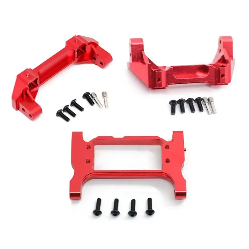 Best-3-Piece Set For Traxxas TRX-4 Aluminum Alloy Anti-Collision Base Bumper TRX4 Front And Rear Metal Replacement Red
Best-3-Piece Set For Traxxas TRX-4 Aluminum Alloy Anti-Collision Base Bumper TRX4 Front And Rear Metal Replacement Red