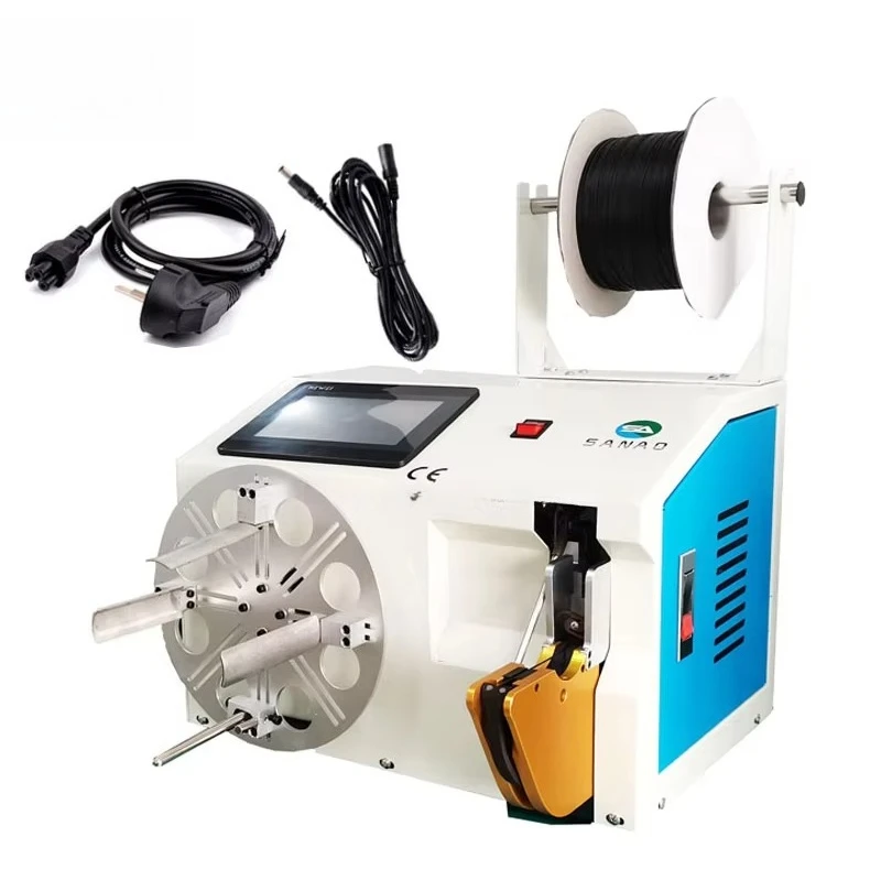 Semi-automatic cable winding machine Winding and binding machine
Semi-automatic cable winding machine Winding and binding machine