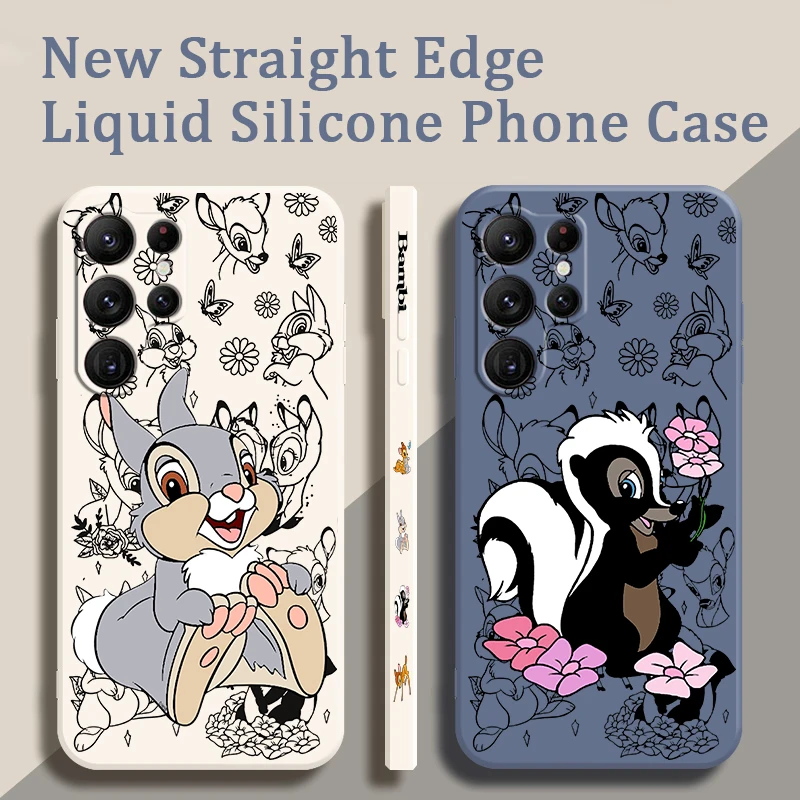 Bambi Disney Thumper Liquid Left Rope For Samsung Galaxy S24 S23 S22 S21 S20 FE S10 Ultra Plus Lite 5G Cover Soft Phone Case
Bambi Disney Thumper Liquid Left Rope For Samsung Galaxy S24 S23 S22 S21 S20 FE S10 Ultra Plus Lite 5G Cover Soft Phone Case