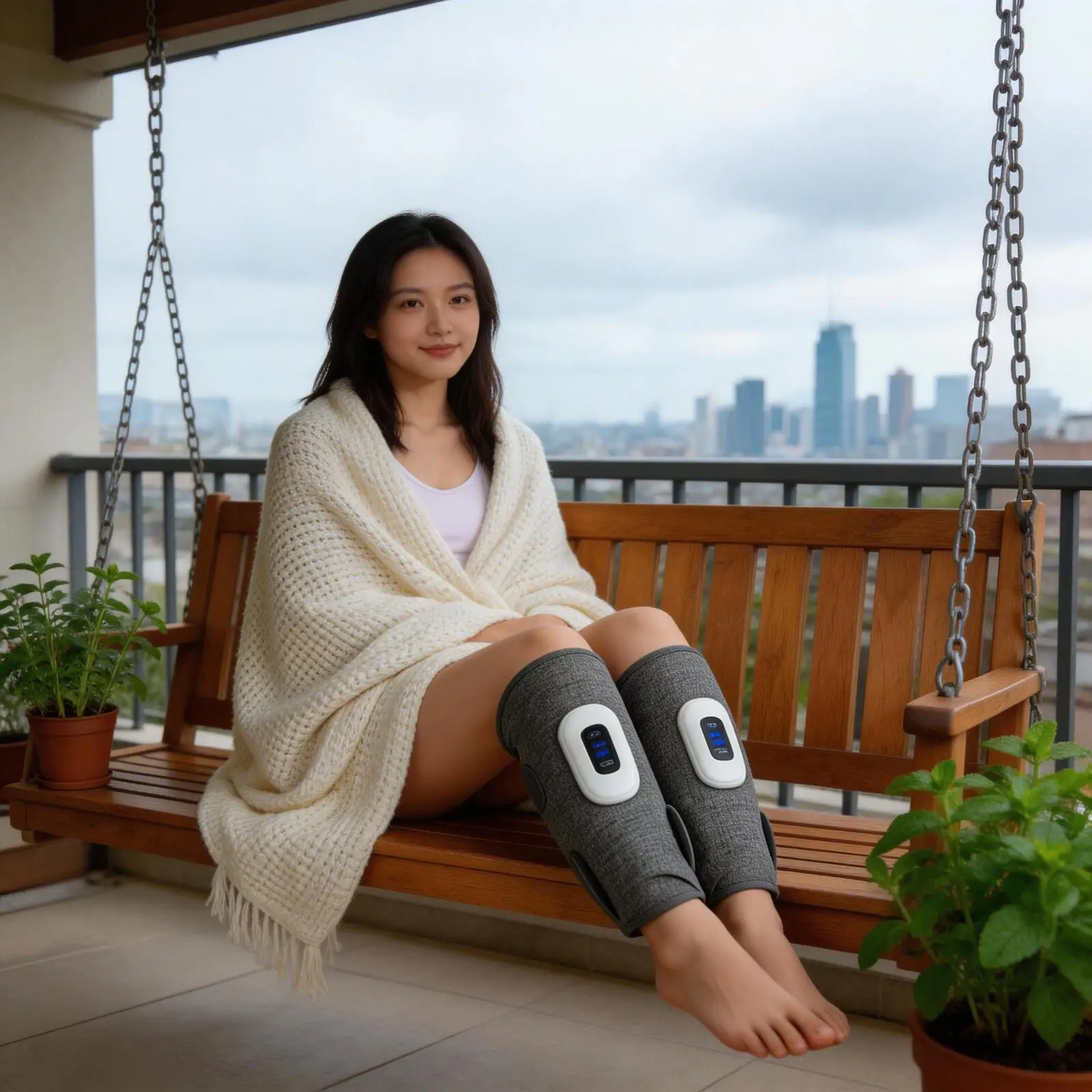 JYouCare Electric Portable Air Pressure Leg Calf Heat Massager Compress Rechargeable Muscle Relaxation Relieve fatigue massage
JYouCare Electric Portable Air Pressure Leg Calf Heat Massager Compress Rechargeable Muscle Relaxation Relieve fatigue massage
