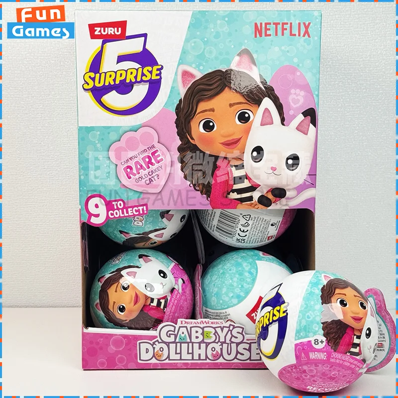 In Stock ZURU Blind Box Gabby Dollhouse Mystery Box Anime Figures Diy Room Decoration Children Custom Toys Birthday Gift
In Stock ZURU Blind Box Gabby Dollhouse Mystery Box Anime Figures Diy Room Decoration Children Custom Toys Birthday Gift