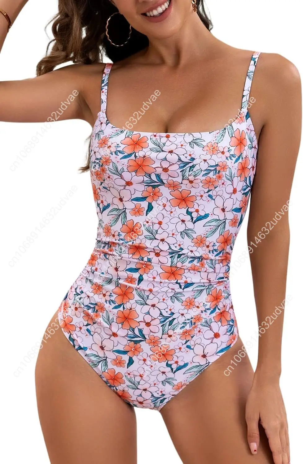 Eomenie Women's One Piece Swimsuits Tummy Control Ruched Bathing Suit 1 Piece Swimwear
Eomenie Women's One Piece Swimsuits Tummy Control Ruched Bathing Suit 1 Piece Swimwear