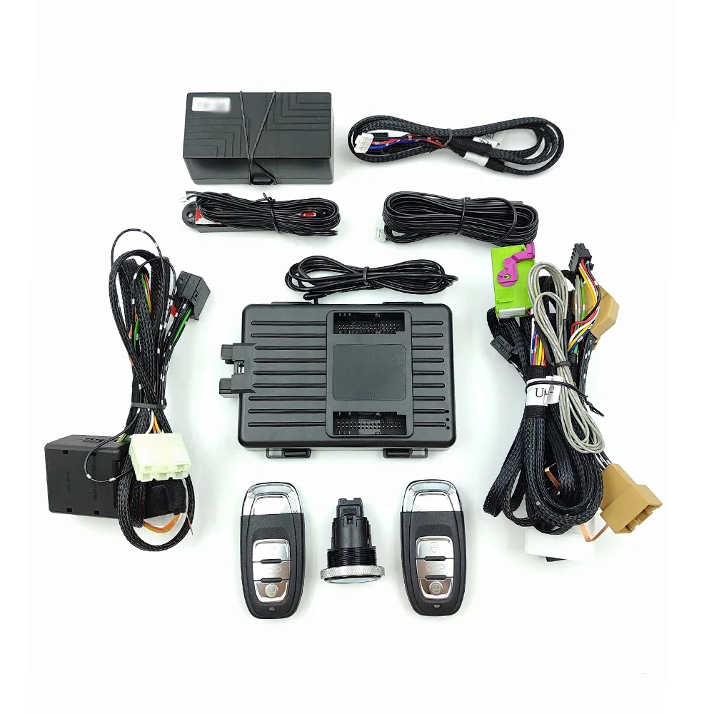 Car Engine Push Button Start Kit Keyless Entry Remote Start For Audi A4/Q5/S5/A5 2008-2017 With OBD Plug
Car Engine Push Button Start Kit Keyless Entry Remote Start For Audi A4/Q5/S5/A5 2008-2017 With OBD Plug