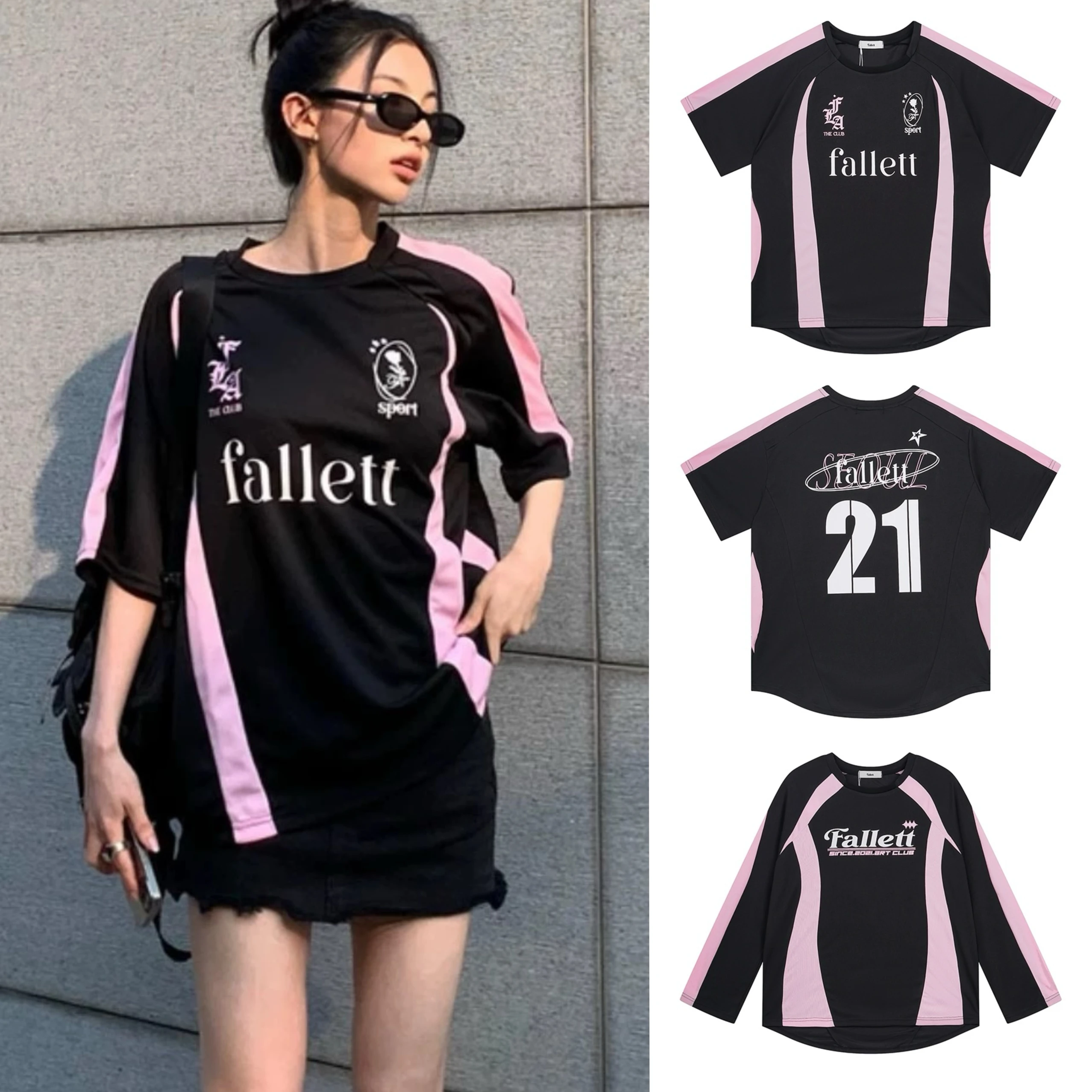 Спортивная футболка Fallett ort Sve, повседневная корейская мужская футболка с двумя номерами, круглая, Ne, средней длины, с креативным принтом
Спортивная футболка Fallett ort Sve, повседневная корейская мужская футболка с двумя номерами, круглая, Ne, средней длины, с креативным принтом