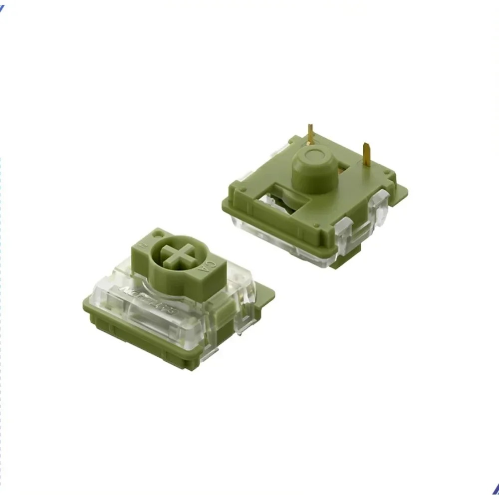 NuPhy Moss 60gf Тактильный переключатель карликовый вал Короткая ось Горячая замена для стройнее Индивидуальная механическая клавиатура Удлиненный сердечник 100 шт. 
NuPhy Moss 60gf Тактильный переключатель карликовый вал Короткая ось Горячая замена для стройнее Индивидуальная механическая клавиатура Удлиненный сердечник 100 шт.