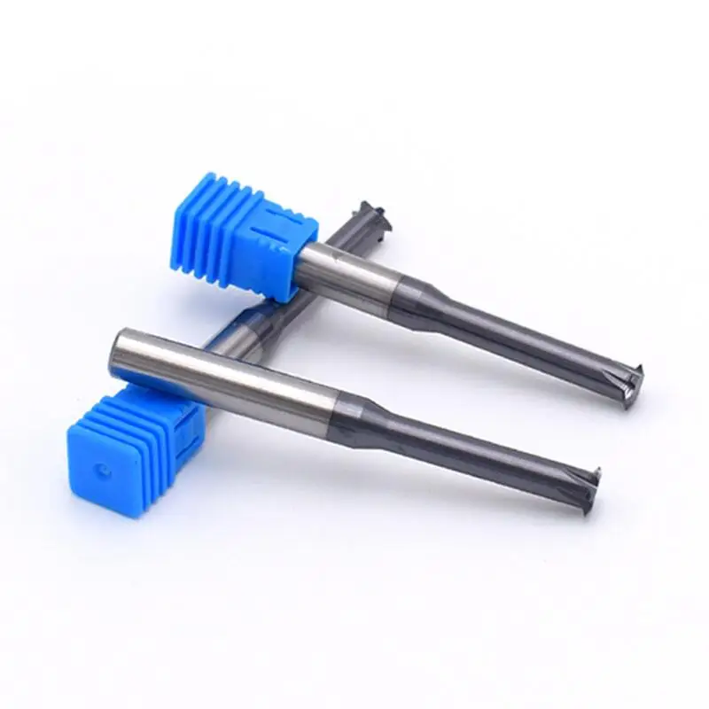 Single flute Carbide thread end mill thread mills, Metric thread milling cutter with Tialn coating P0.5 1.0 1.25
Single flute Carbide thread end mill thread mills, Metric thread milling cutter with Tialn coating P0.5 1.0 1.25