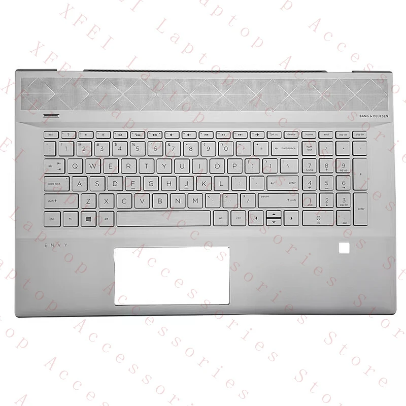 D L57592-001 Подставка для рук (пальмрест) для HP ENVY 17-CE TPN-W145, клавиатура с серебристой подсветкой, раскладка США
D L57592-001 Подставка для рук (пальмрест) для HP ENVY 17-CE TPN-W145, клавиатура с серебристой подсветкой, раскладка США