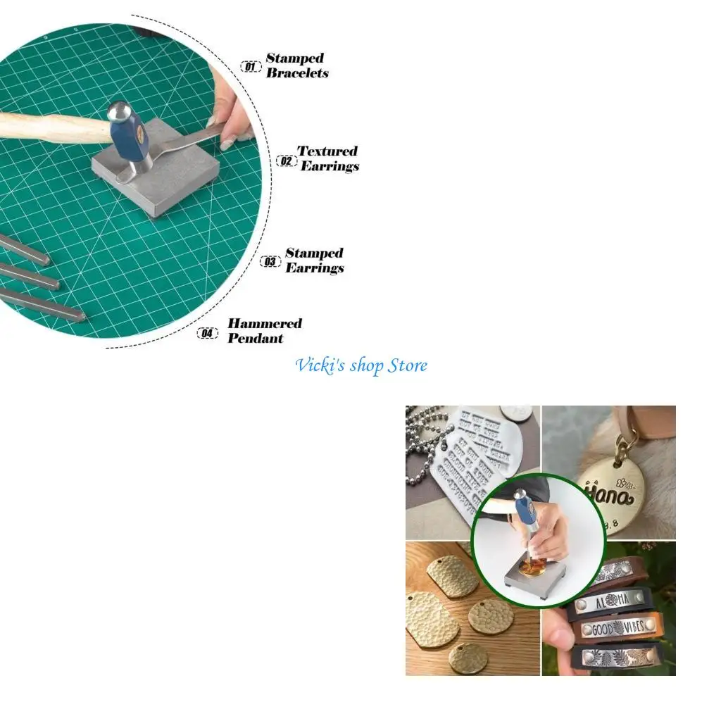 Metal Stamping Block Anvil with Rubber Feet Jewelry Making Tool Square Anvils
Metal Stamping Block Anvil with Rubber Feet Jewelry Making Tool Square Anvils