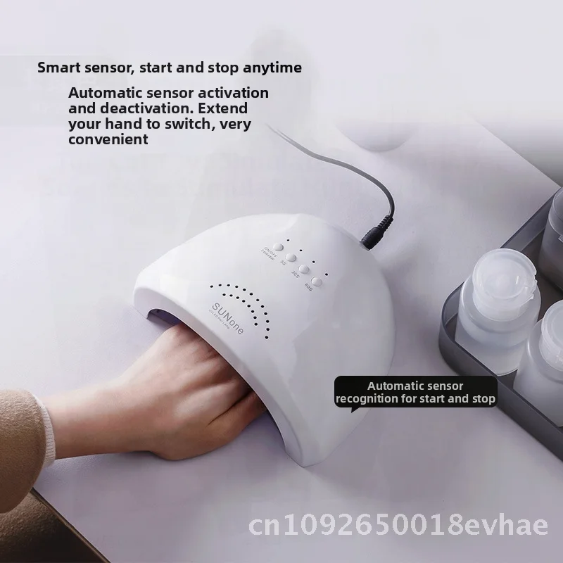 Phototherapy Machine for Nail Art Quick-Drying Lamp Home Use Manicure Tool Pink & White Sunone Sunshine No. 1 Nail Polish Glue
Phototherapy Machine for Nail Art Quick-Drying Lamp Home Use Manicure Tool Pink & White Sunone Sunshine No. 1 Nail Polish Glue