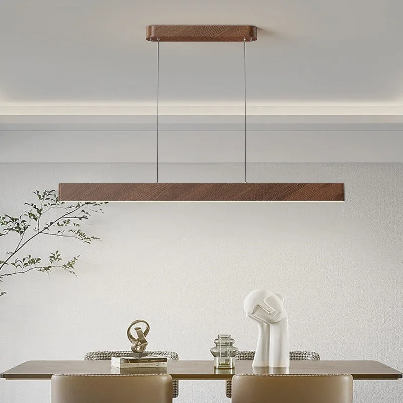 Modern Minimalist New Chinese Style Walnut Wood Linear Up Down LED Pendant Light Dining Room Study Table Decor Novelty New
Modern Minimalist New Chinese Style Walnut Wood Linear Up Down LED Pendant Light Dining Room Study Table Decor Novelty New