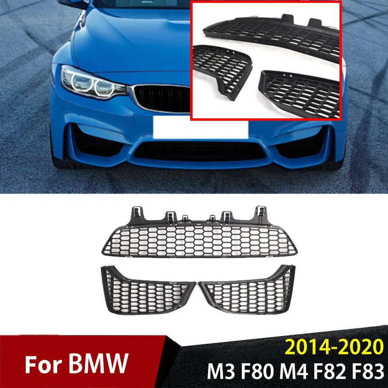 Car Front Bumper Fog Light Bezel Grille Accessories For BMW M3 F80 M4 F82 F83 2014 To 2020 51118054294 51118054301 51118054302
Car Front Bumper Fog Light Bezel Grille Accessories For BMW M3 F80 M4 F82 F83 2014 To 2020 51118054294 51118054301 51118054302
