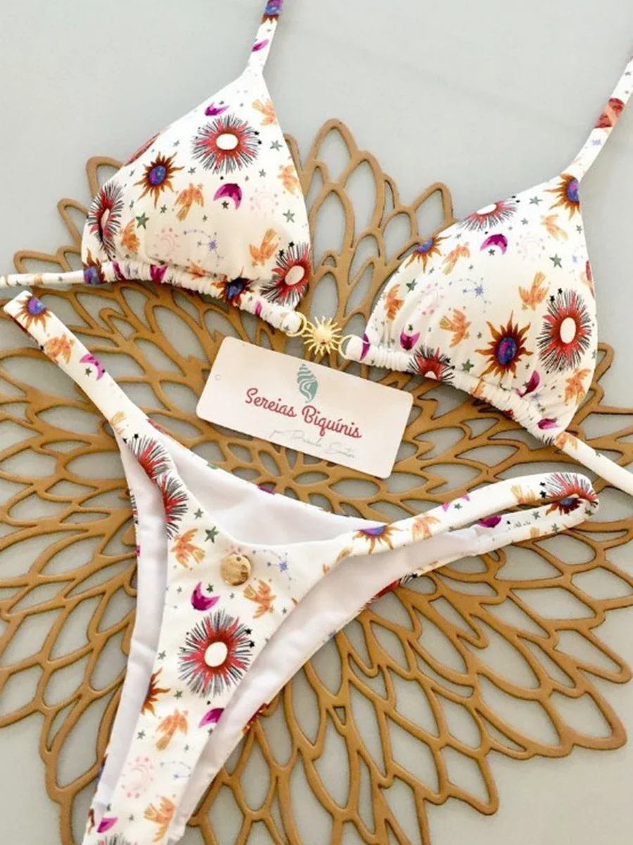 2025 Women's Bikini Swimsuit Women's Split Solid Color Lace-up Sexy Swimsuit 2-piece Set Micro Swimwear
2025 Women's Bikini Swimsuit Women's Split Solid Color Lace-up Sexy Swimsuit 2-piece Set Micro Swimwear