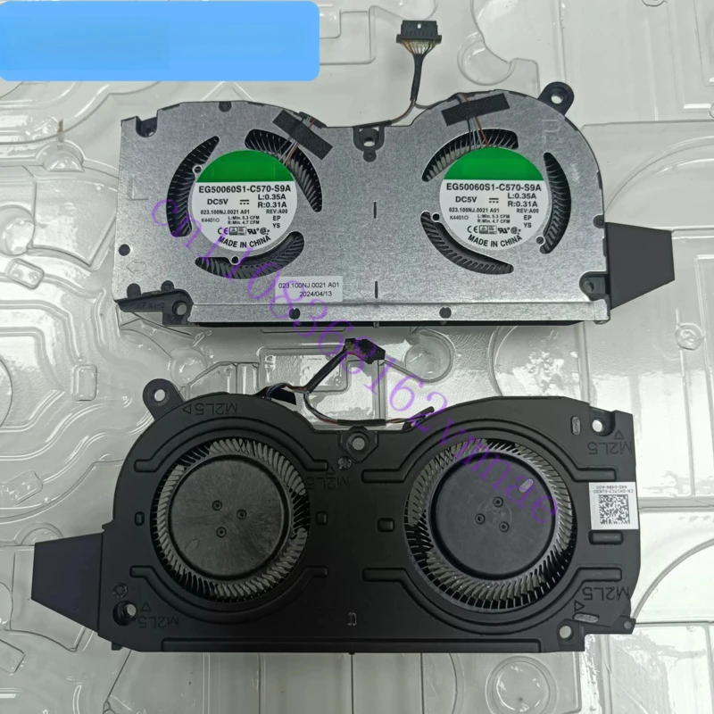 FOR DELL Inspiron Vostro 16 7610 Graphics Card Fan 0H1YC7
FOR DELL Inspiron Vostro 16 7610 Graphics Card Fan 0H1YC7